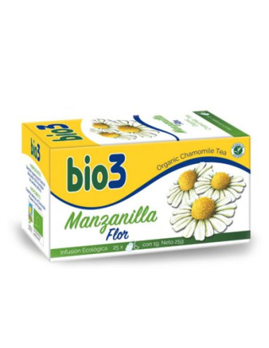 BIE3 MANZANILLA ECOLOGICA 1.5 G 25 FILTROS