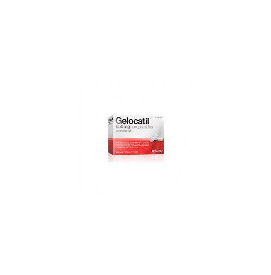 GELOCATIL 650 MG 12...