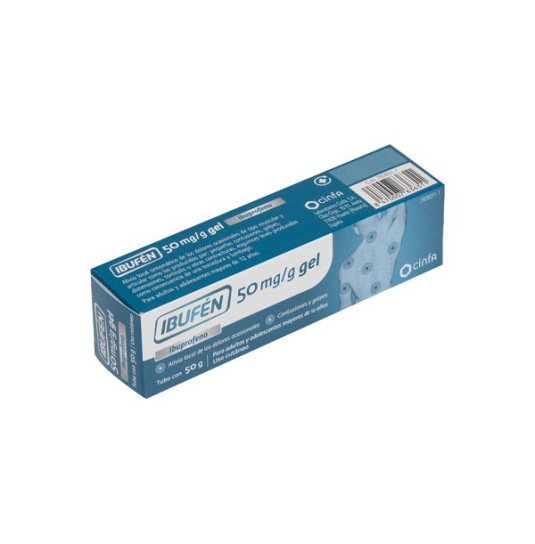 IBUFEN 50 MG/G GEL TOPICO 50 G