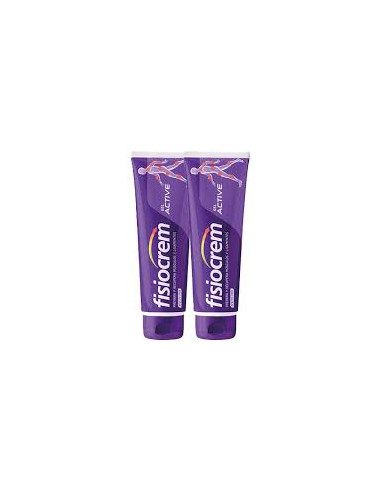 FISIOCREM PACK GEL ACTIVE EFECTO FRIO  60ML + 60ML