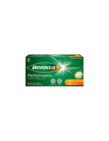 BEROCCA PERFORMANCE NARANJA 30 COMP EFERV