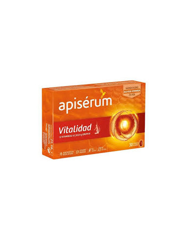 APISERUM VITALIDAD 30 CAPSULAS BLANDAS