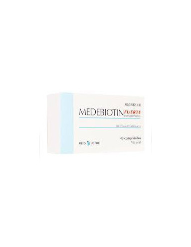 MEDEBIOTIN FUERTE 5 MG 40 COMPRIMIDOS