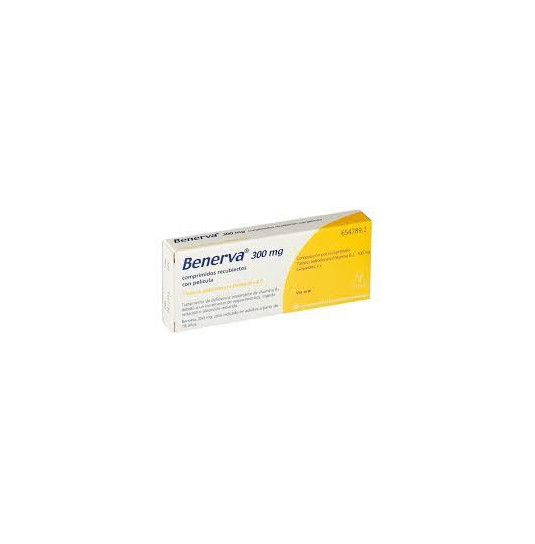BENERVA 300 MG 20 COMPRIMIDOS