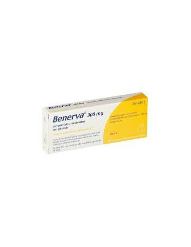 BENERVA 300 MG 20 COMPRIMIDOS