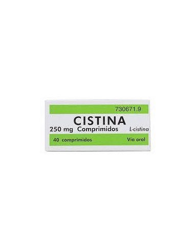 CISTINA 250 MG 40 COMPRIMIDOS