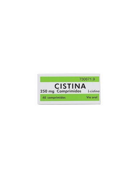 CISTINA 250 MG 40 COMPRIMIDOS