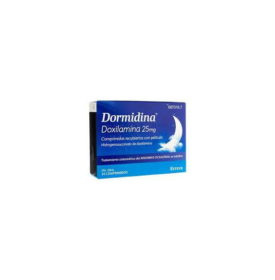 DORMIDINA 25 MG 14...