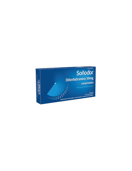 SOÑODOR 50 MG 16 COMPRIMIDOS
