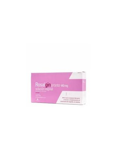 ROSALGIN PRONTO 140 MG SOLUCION VAGINAL 5 UNIDOS