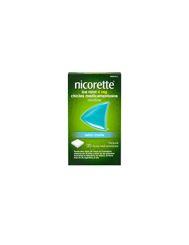 NICORETTE ICE MINT 4 MG 30 CHICLES