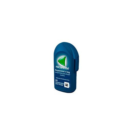 NICORETTE SUPERMINT 4 MG 20...