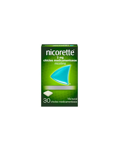 NICORETTE 2 MG 30 CHICLES