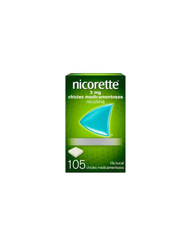 NICORETTE 2 MG 105 CHICLES