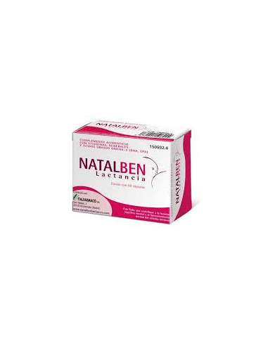 NATALBEN LACTANCIA 60 CAPSULAS