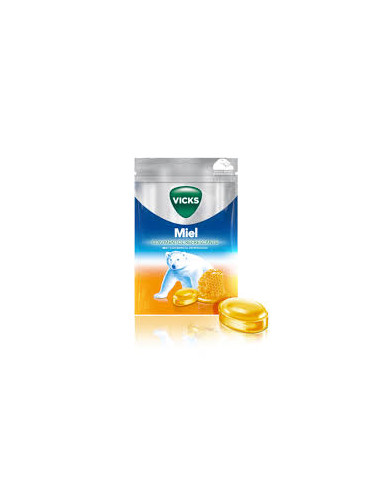 VICKS CARAMELOS MIEL REFRESCANTE 75 G