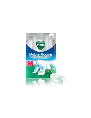 VICKS CARAMELOS DOBLE ACCION EUCALIPTO SIN AZUC...