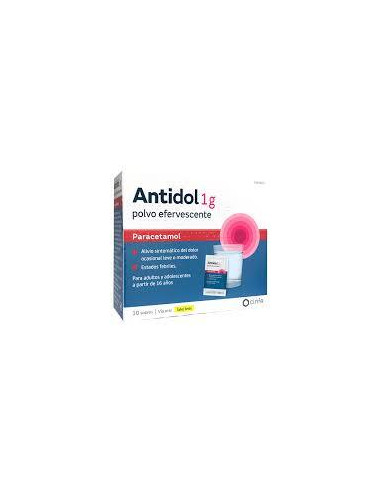 ANTIDOL 1 G 10 SOBRES POLVO EFERVESCENTE