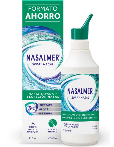 NASALMER FUERZA MEDIA 2 1 ENVASE 210 ML
