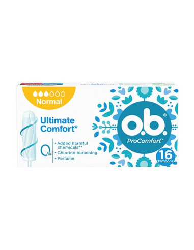 OB TAMPONES PROCOMFORT 16 TAMPONES NORMAL