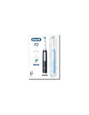 ORAL-B CEPILLO IO.3 - DUPLO AZUL Y NEGRO