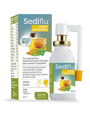 SEDIFLU SPRAY GARGANTA 1 ENVASE 15 ML