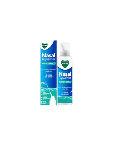 VICKS NASAL AGUAMAR FUERZA MEDIA 120ML