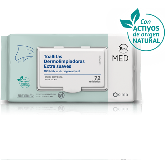 BE+ MED TOALLITAS...