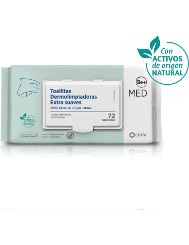 BE+ MED TOALLITAS DERMOLIMPIADORAS EXTRA SUAVES...