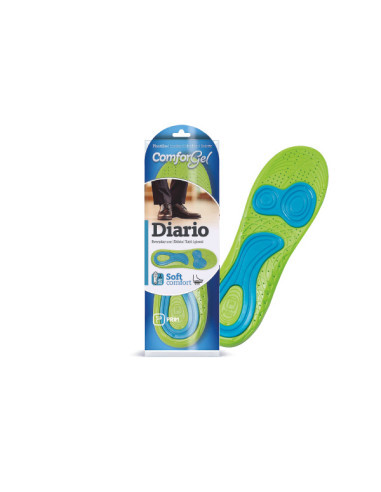 PLANTILLAS DIARIO COMFORGEL HOMBRE 40-46CM 2...