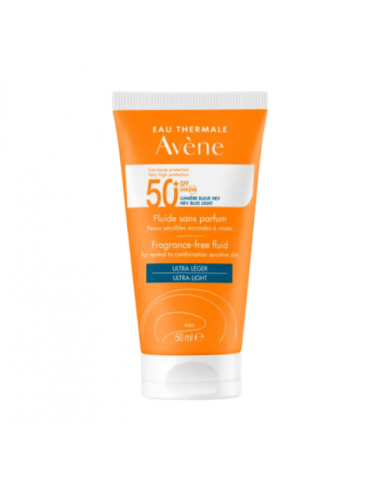 AVENE SOL. FLUIDO SIN PERFUME PIEL NORMAL/MIXTA...
