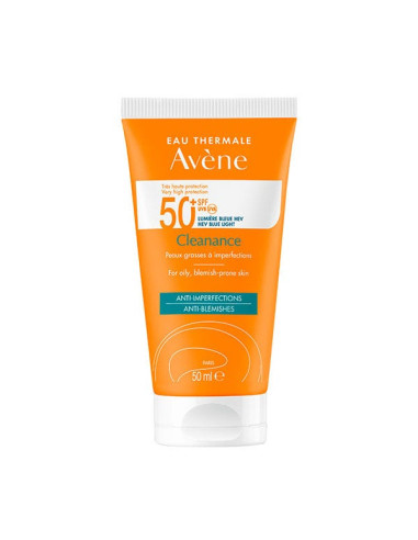 AVENE SOL. CLEANANCE PIEL GRASA SPF 50+ 50 ML
