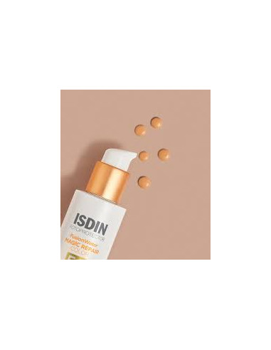 ISDIN SPF 50+ FUSION WATER MAGIC REPAIR COLOR...