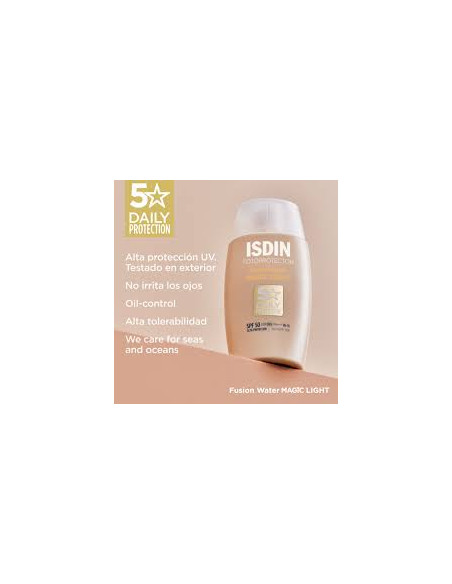 ISDIN SPF 50+ FUSION WATER MAGIC LIGHT 50ML