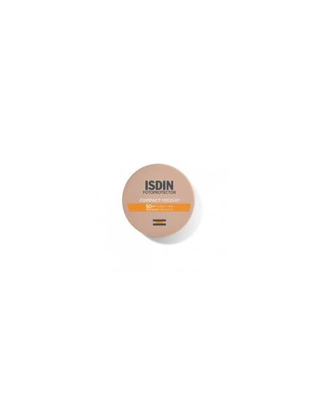 ISDIN SPF 50+ MAQUILLAJE COMPACTO MEDIUM 10G