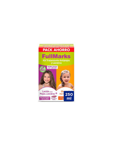 FULLMARKS ANTIPIOJOS Y LIENDRES CHAMPU + LOCION