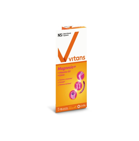 NS VITANS MAGNESIO+ 15 COMP...