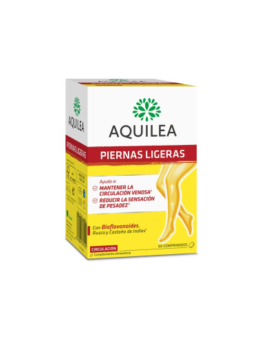 AQUILEA PIERNAS LIGERAS 60 COMPRIMIDOS VARICES