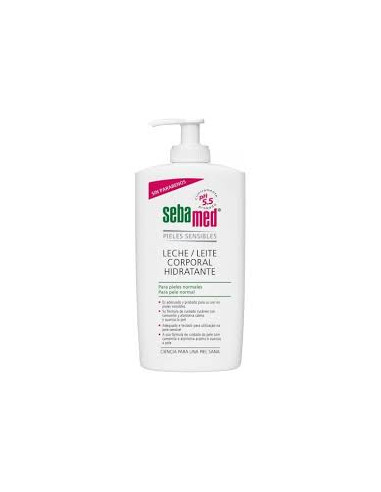 SEBAMED LECHE CORPORAL 1 ENVASE 750 ML