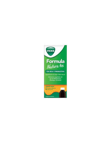VICKS FORMULA NATURA TOS 140 ML SABOR MIEL