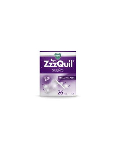 ZZZQUIL SUEÑO 26 TIRAS NASALES