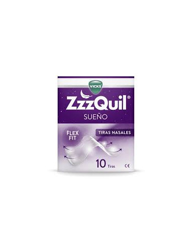 ZZZQUIL SUEÑO 10 TIRAS NASALES