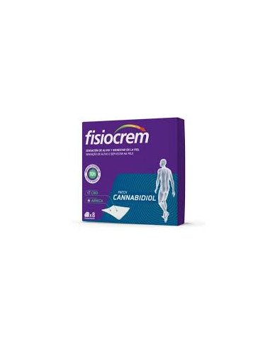 FISIOCREM PATCH CANNABIDIOL 8 PARCHES
