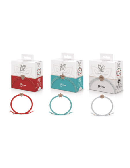 BYE PIC PULSERA AROMATICA CON CITRONELA NUDO