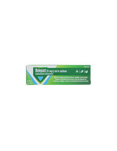 RELEC RELEPOST 20MG/G BARRA CUTANEA