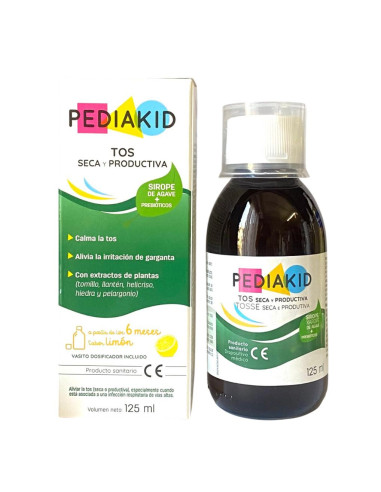 PEDIAKID TOS SECA Y PRODUCTIVA - LIMON 6 MESES...