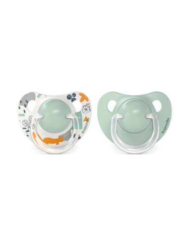 SUAVINEX CHUPETE SILICONA ANATOMICO 0-6M 2...