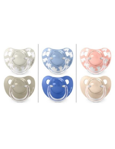SUAVINEX CHUPETE SILICONA ANATOMICO +18M 2UNIDADES