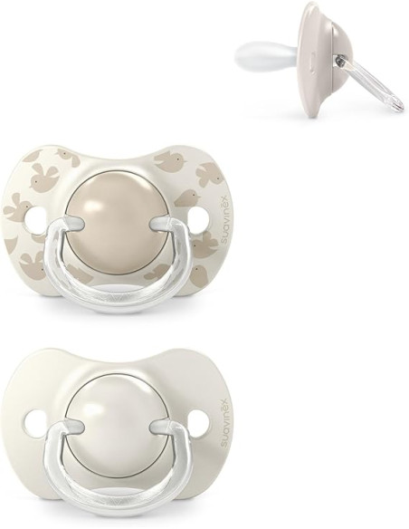 SUAVINEX CHUPETE SILICONA FISIOLOGICO 6-18M 2UNIDADDES