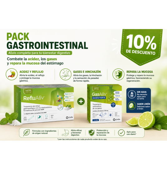 PACK GASES Y REFLUJO...